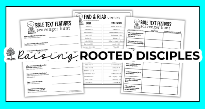 Bible Text Features Games and Scavenger Hunts ~ Raising Rooted Disciples Bible Text Features Games and Scavenger Hunts ~ Raising Rooted Disciples