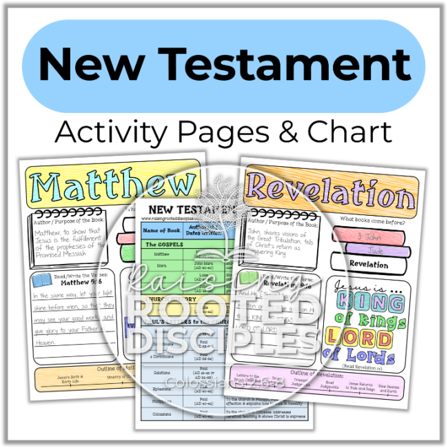 New Testament Activity Pages