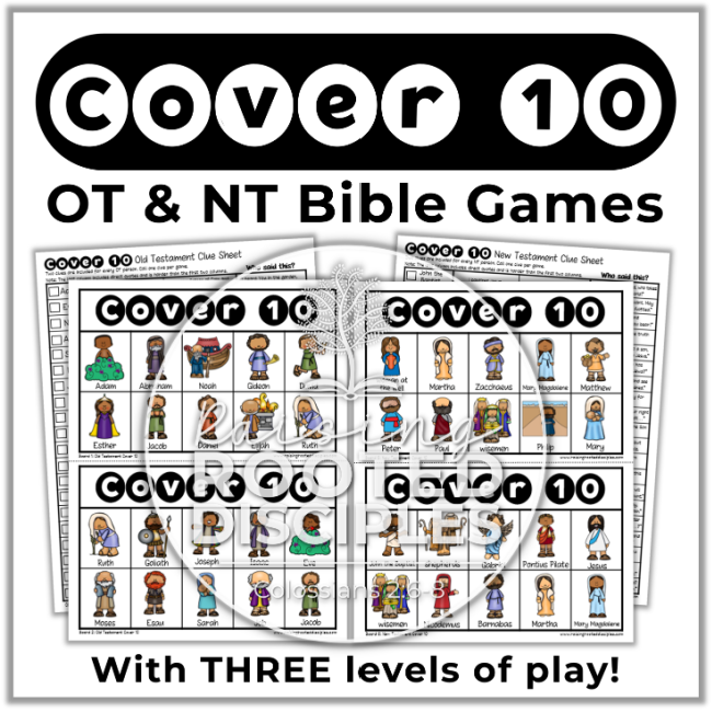 Cover 10 Bible Games