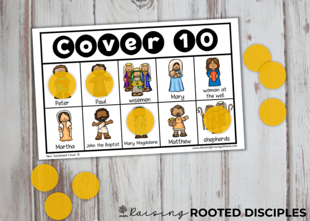 Cover 10 New Testament Games Cover 10 New Testament Games